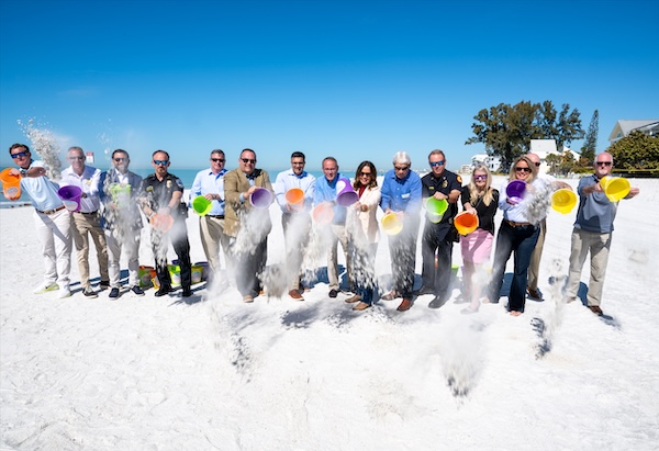 Beach Nourishment Officially Complete Ceremony