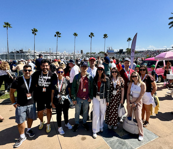 Media visits - Brazilian journalist and content creator covering St. Pete-Clearwater and the Firestone Grand Prix of St. Petersburg