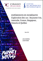 Expériences en numératie : exploration des cas : Royaume-Uni, Australie, France, Singapour, Ontario et Québec