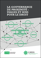 La gouvernance de proximité : usages et sens pour le droit