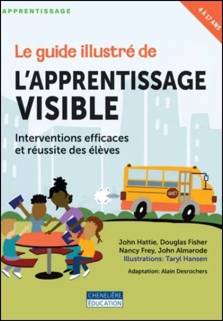 Le guide illustr&eacute; de l'apprentissage visible : interventions efficaces et r&eacute;ussite des &eacute;l&egrave;ves