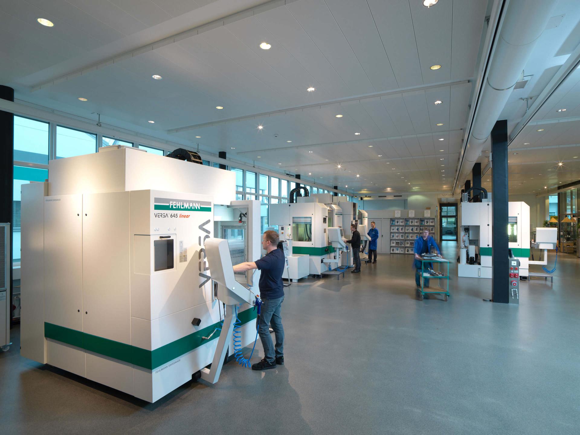 Showroom Fehlmann AG Centre de Technologie Seon/Suisse