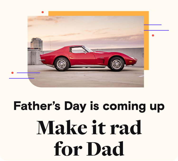 Illustration: Make it rad for Dad
