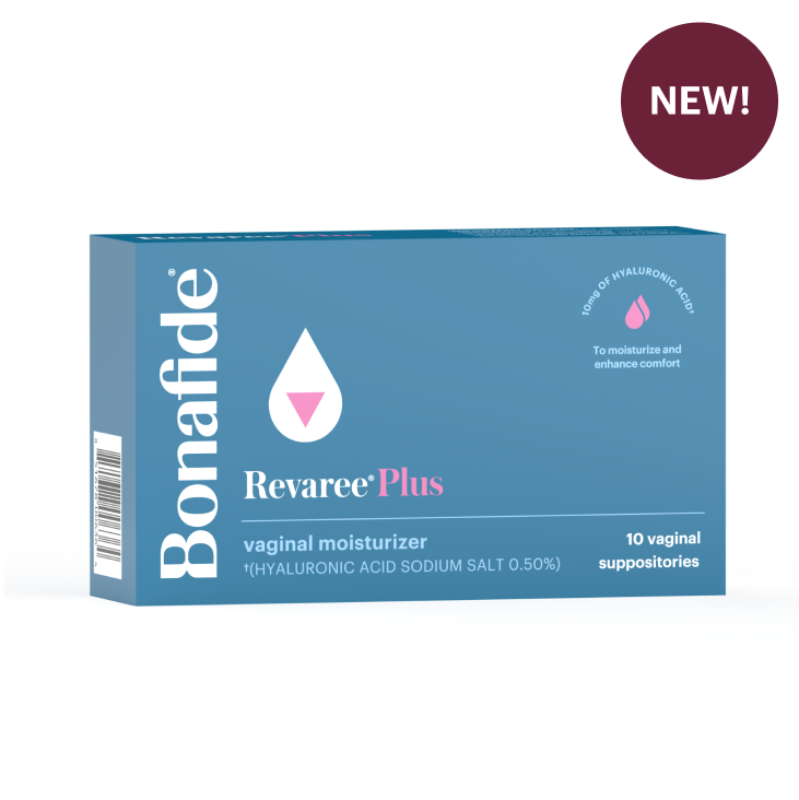 Revaree plus: Extra-strength vaginal dryness relief. Add to bundle