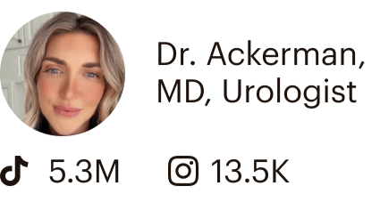 Dr. Ackerman, MD, Urologist