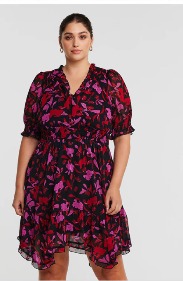 Mystique Floral Dress