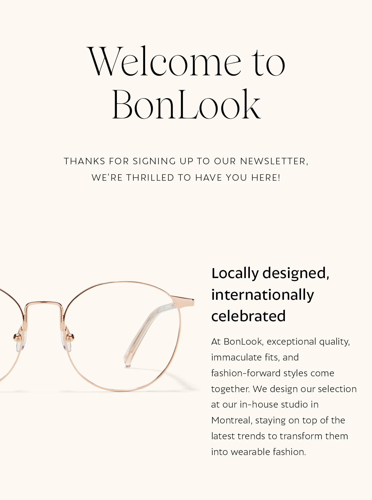 Welcome to BonLook