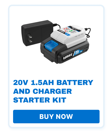 20V 1.5ah Battery and charger starter kit - Buy Now