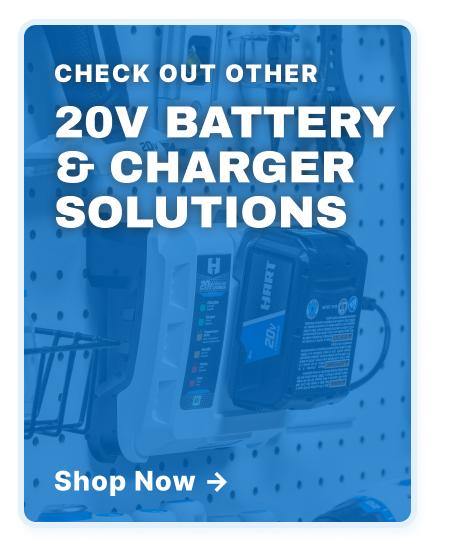 Check out Other 20V battery & Charger Solutions Shop Now