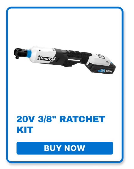 20V 3/8'' Ratchet Kit - Buy Now ->