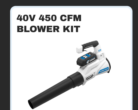 40V 450 CFM Blower Kit