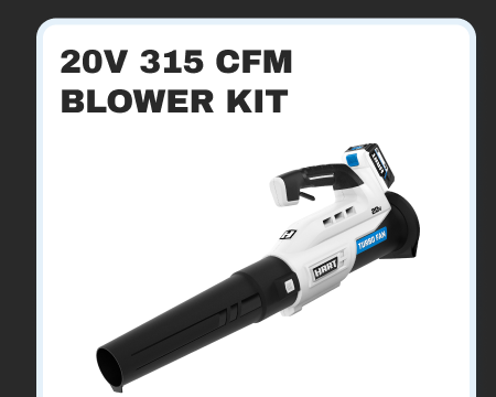 20V 3125 CFM Blower Kit