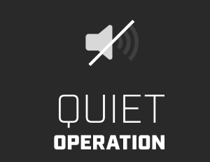 quiet operation