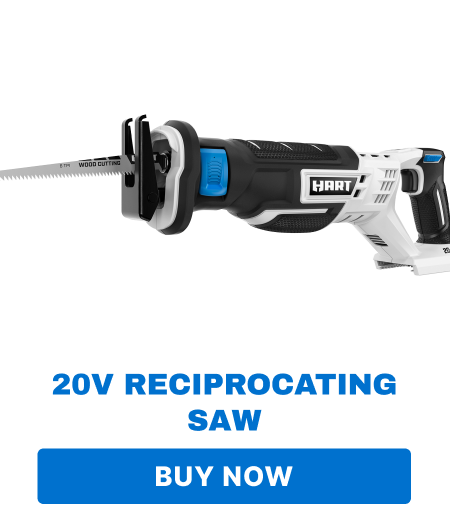 20V Reciprocating Saw. Buy Now.