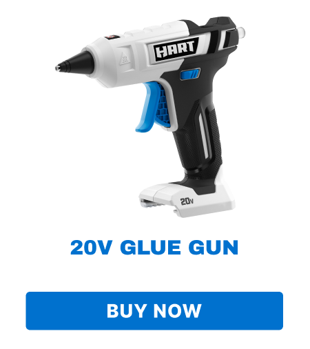 20V Glue Gun. Buy Now.