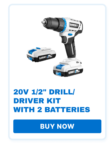 20V 1/2 IN. Drill/Driver Kit with 2 batteries - Buy Now