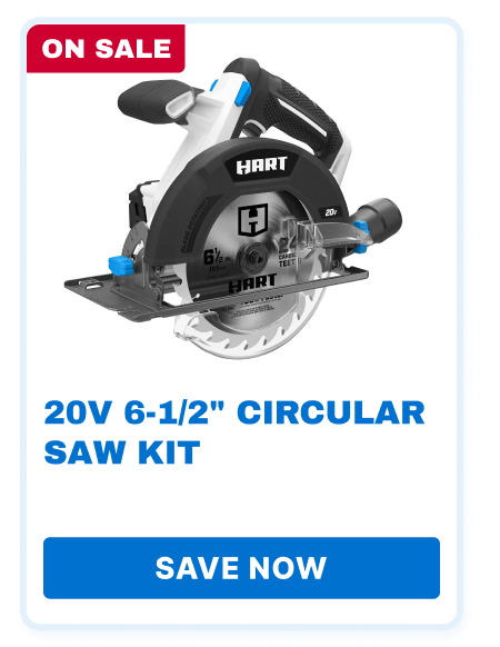 ON SALE - 20V 6-1/2IN. Circular Saw Kit - SAVE NOW