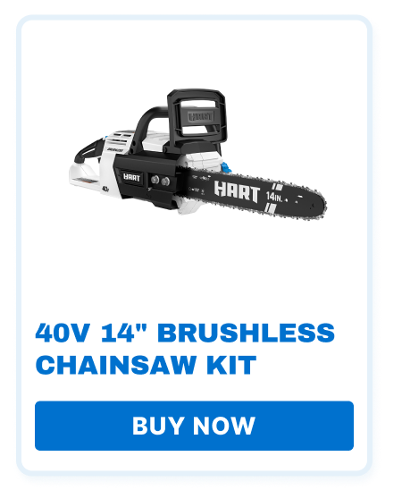 40V 14'' Brushless Chainsaw Kit. Buy Now!