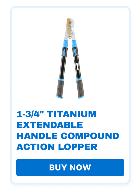 1-3/4'' Titanium Extendable Handle Compound Action Lopper. Buy Now!