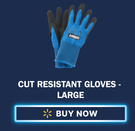 Cut resistant gloves - large. Buy now at walmart.