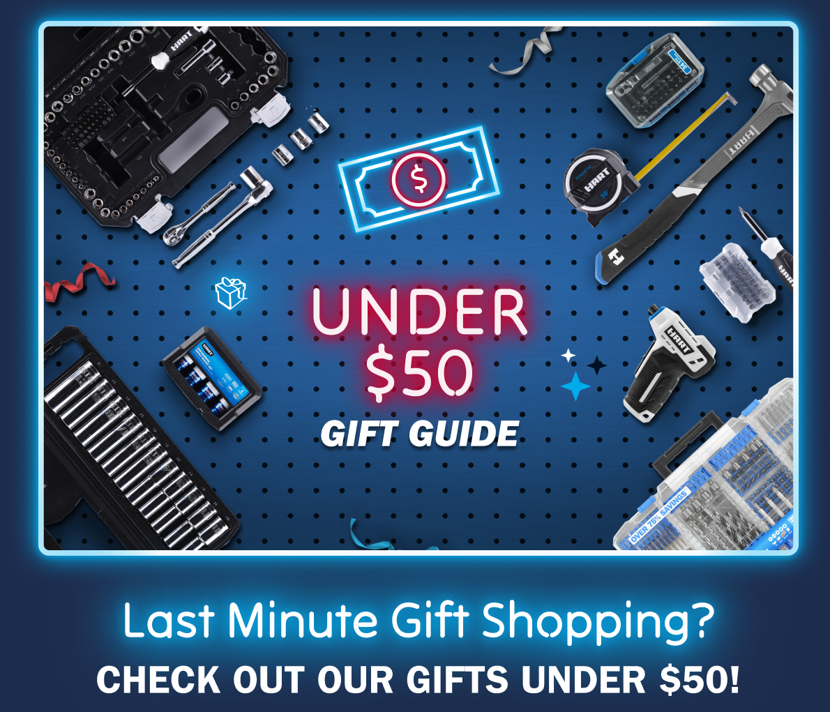 Under $50 Gift Guide - Last Minute Gift Shopping? Check out our gifts under $50