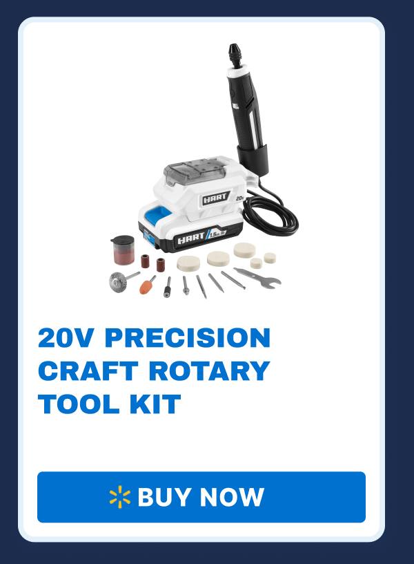 20V Precision Craft Rotary Tool Kit - BUY NOW