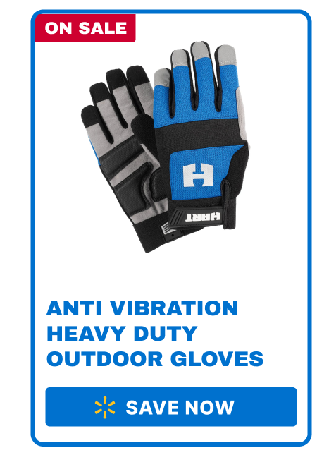 Anti Vibration Heavy Duty Outdoor Work Gloves - BUY NOW