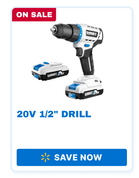 ON SALE- 20V 1/2'' Drill -> SAVE NOW