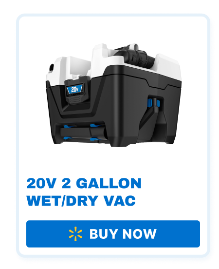 20V 2 gallon Wet/Dry Vac -> BUY NOW