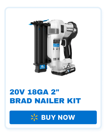 20V 18GA 2'' Brad nailer Kit -> BUY NOW