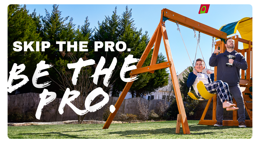 Skip the pro. Be the pro.