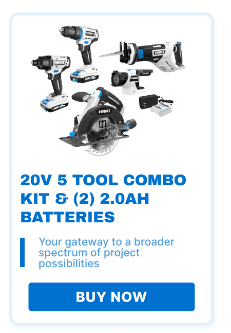 20V 5 Tool Combo Kit & (2) 2.0Ah Batteries. your gateway to a broader spectrum of project possibilities. Buy now!