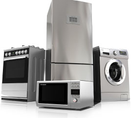 A group of appliances