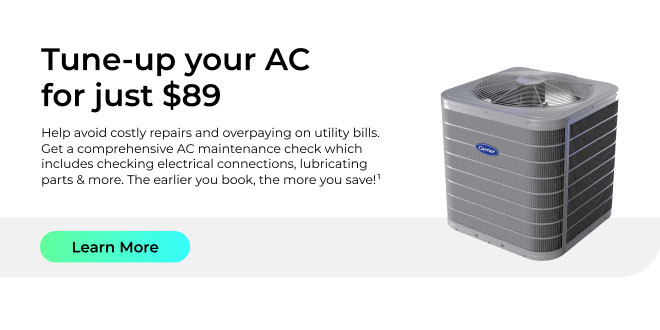 Tune-up your AC for just $89