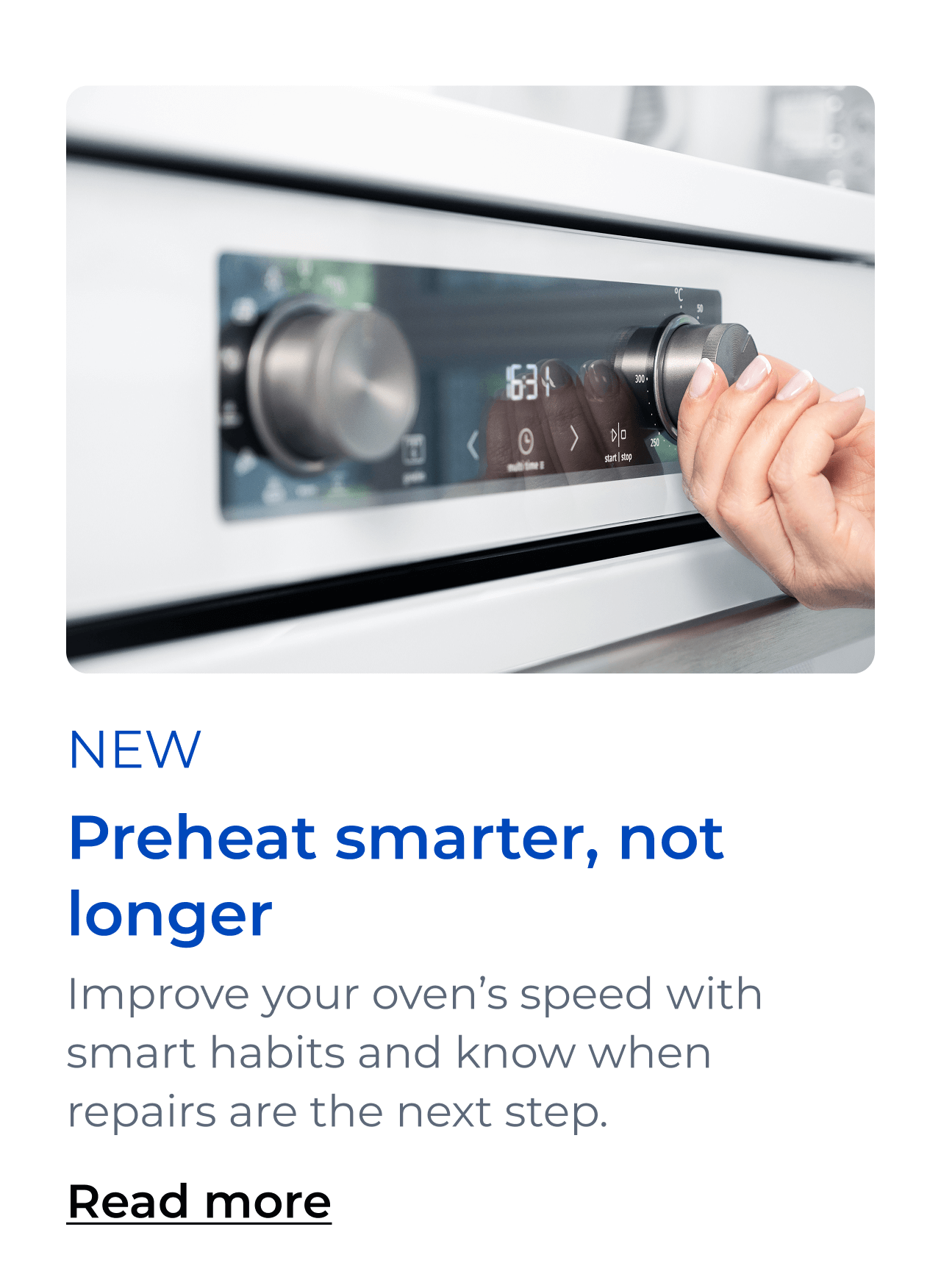 Preheat smarter, not longer. Improve your oven’s speed with smart habits and know when repairs are the next step. Button: Read more