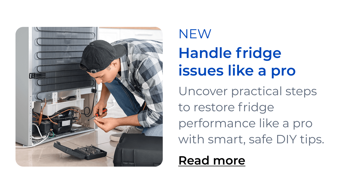 Handle fridge issues like a pro. Uncover practical steps to restore fridge performance like a pro with smart, safe DIY tips. Button: Read more