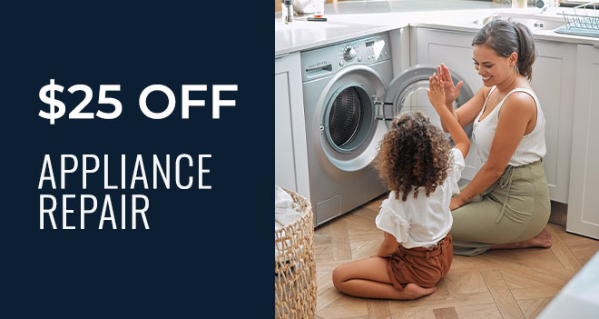 $25 off your appliance repair