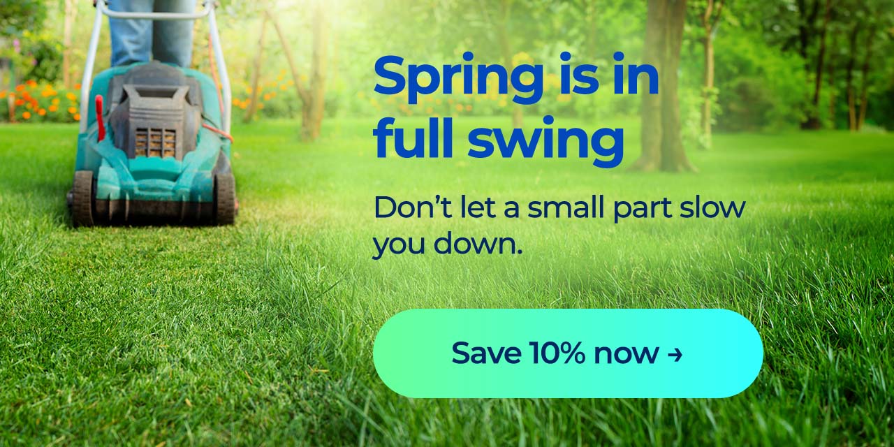 Ready for Spring? Save 10% on DIY accessories and parts. Button: Save 10% now