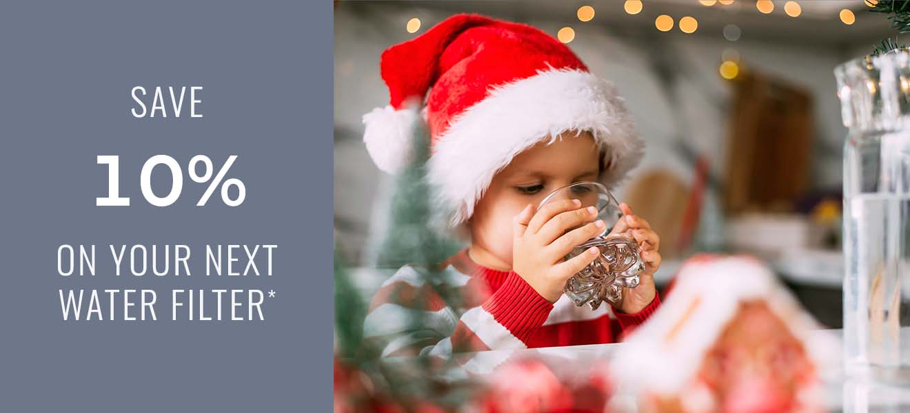 Get 10% off water filters