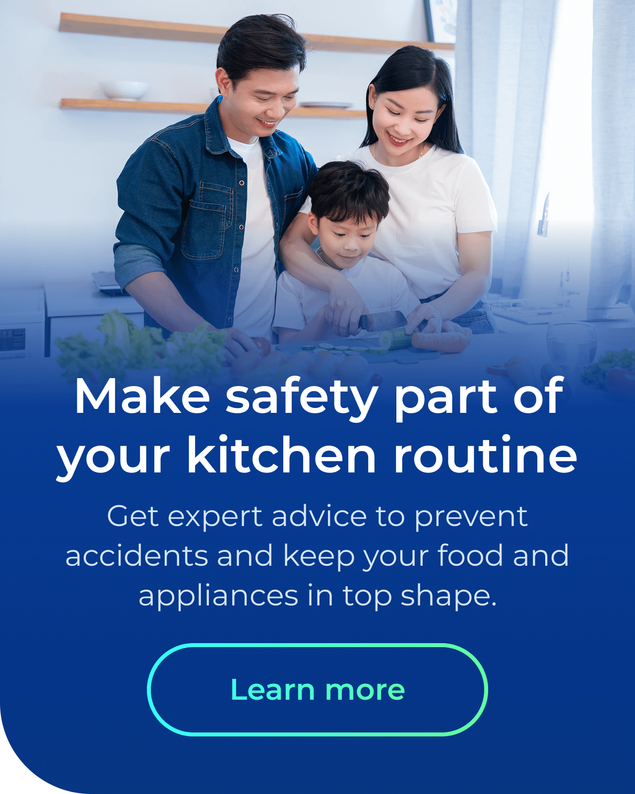 Make safety part of your kitchen routine. Get expert advice to prevent accidents and keep your food and appliances in top shape.