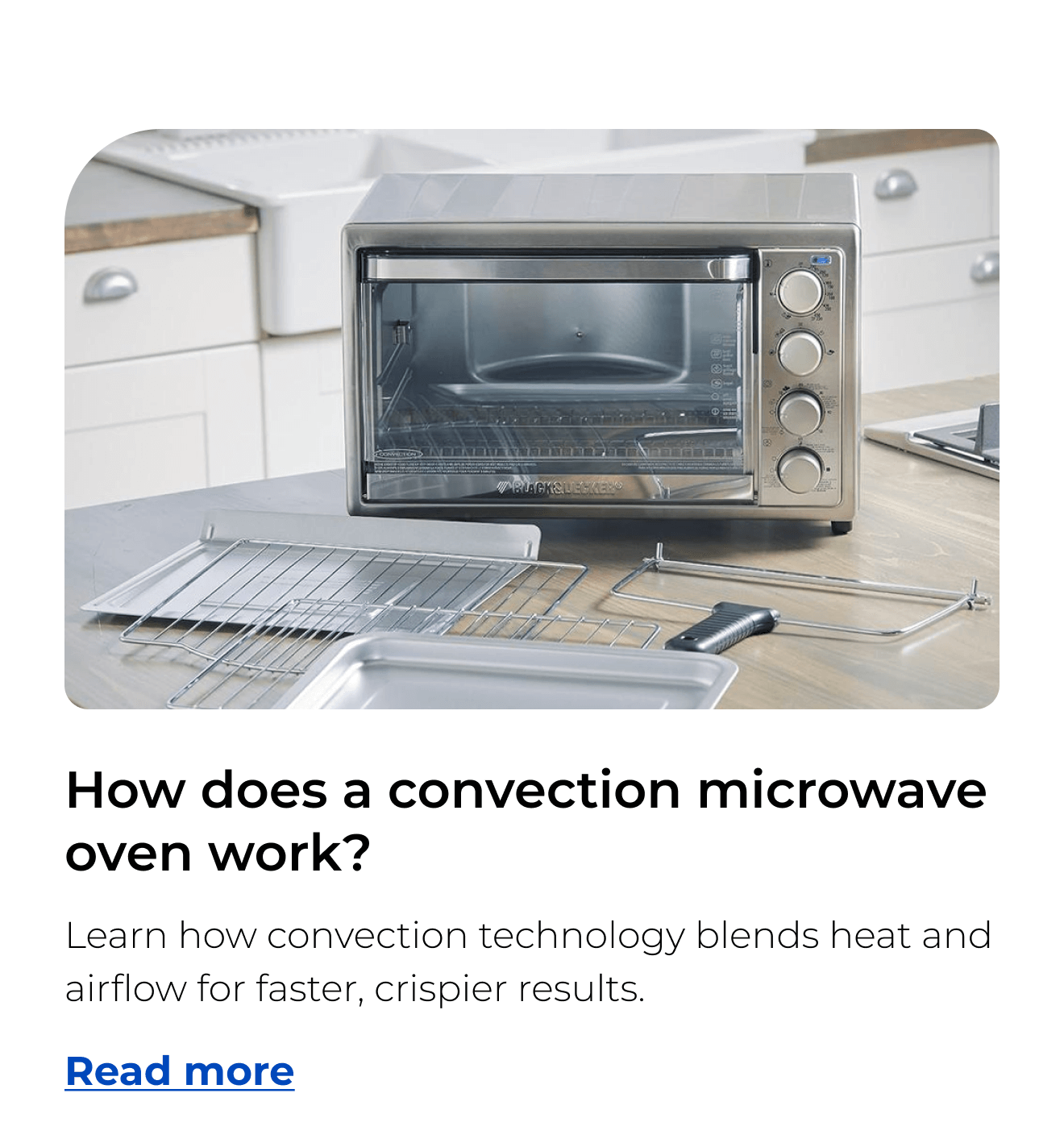 How does a convection microwave oven work? Learn how convection technology blends heat and airflow for faster, crispier results.