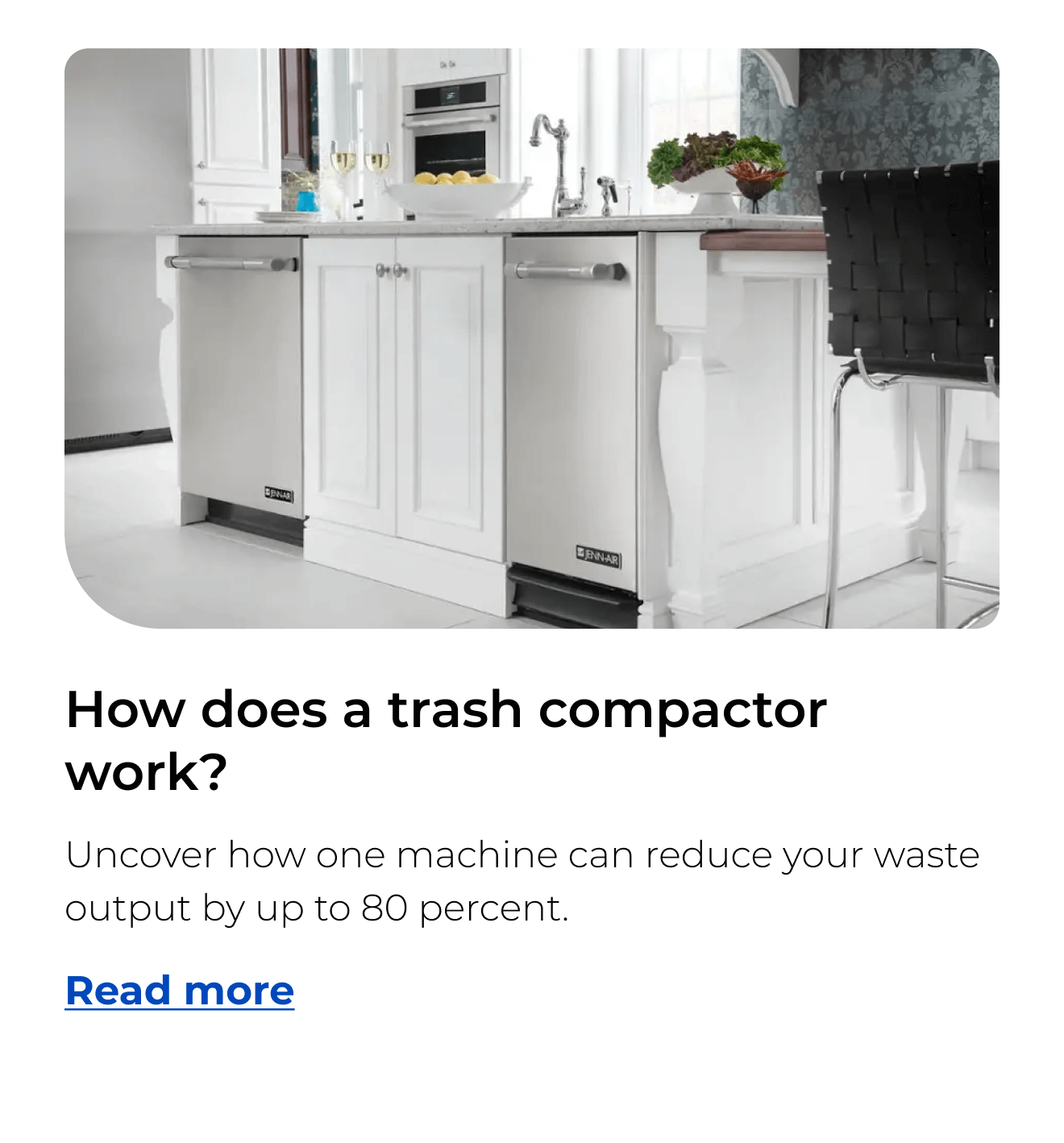 How does a trash compactor work? Uncover how one machine can reduce your waste output by up to 80 percent.
