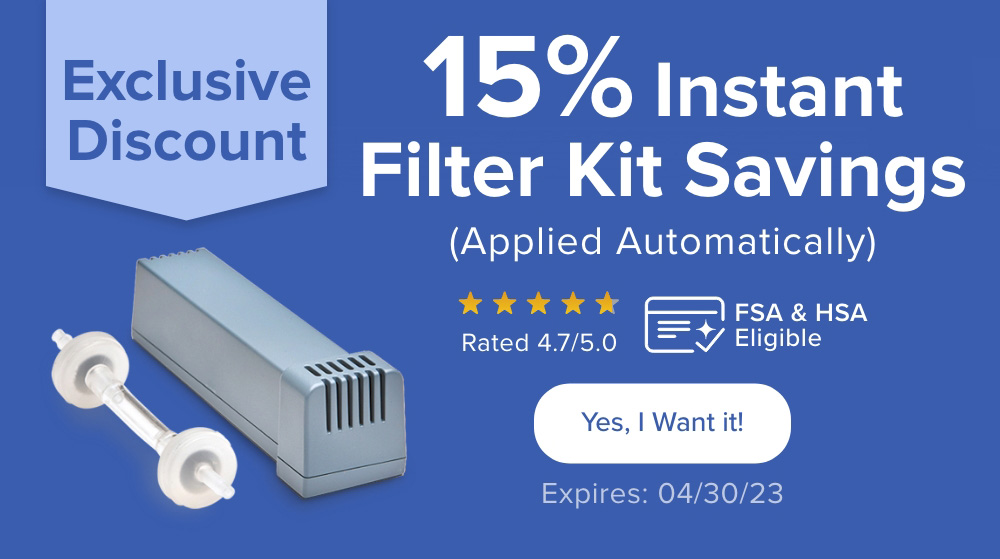 Last Chance! Exclusive Discount - 15% Instant Filter Kit Savings. Yes, I Want It! Expires 04/30/23.