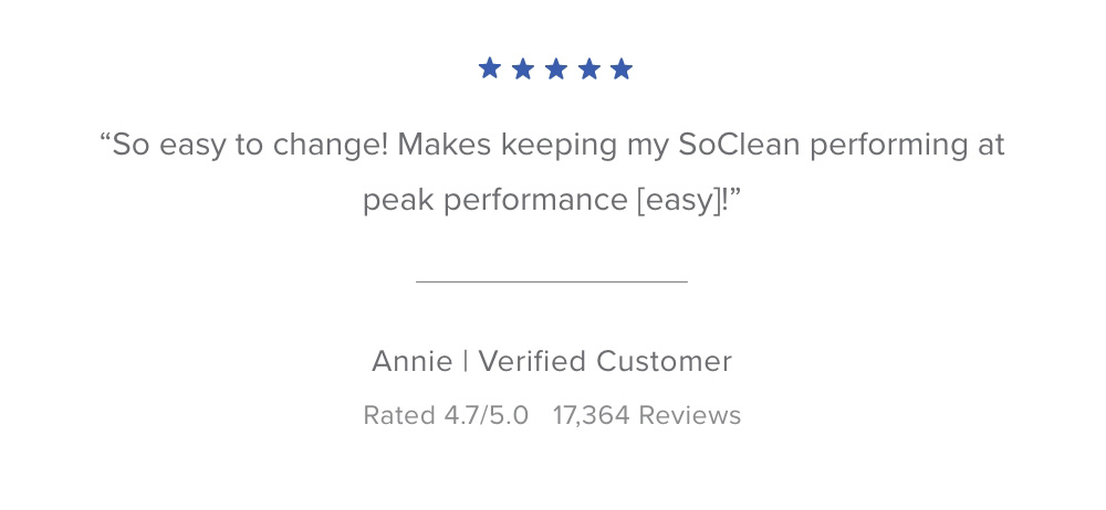 Customer Testimonial: “These filters work great and last a long time. The price was cheaper than going to an actual medical supply store.'' Cat, Verified Customer