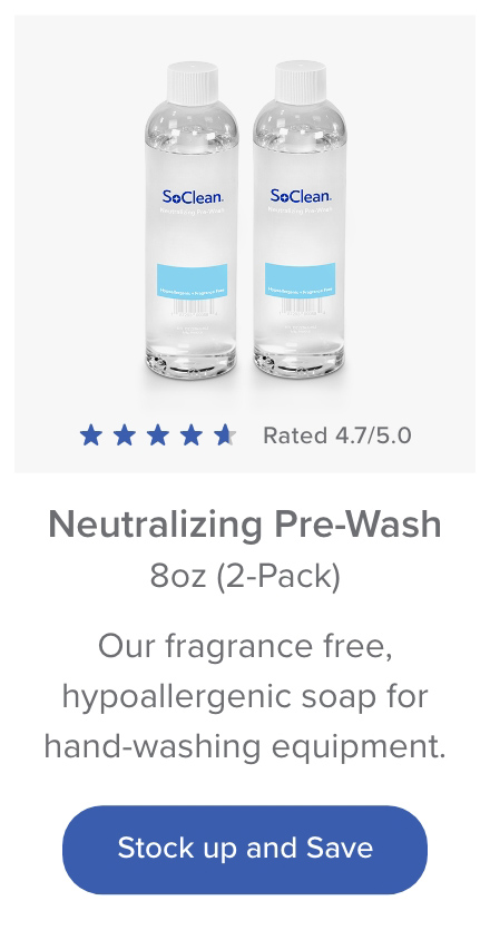 Neutralizing Pre-Wash: Fragrance free, hypoallergenic soap for hand-washing equipment. Stock up and Save