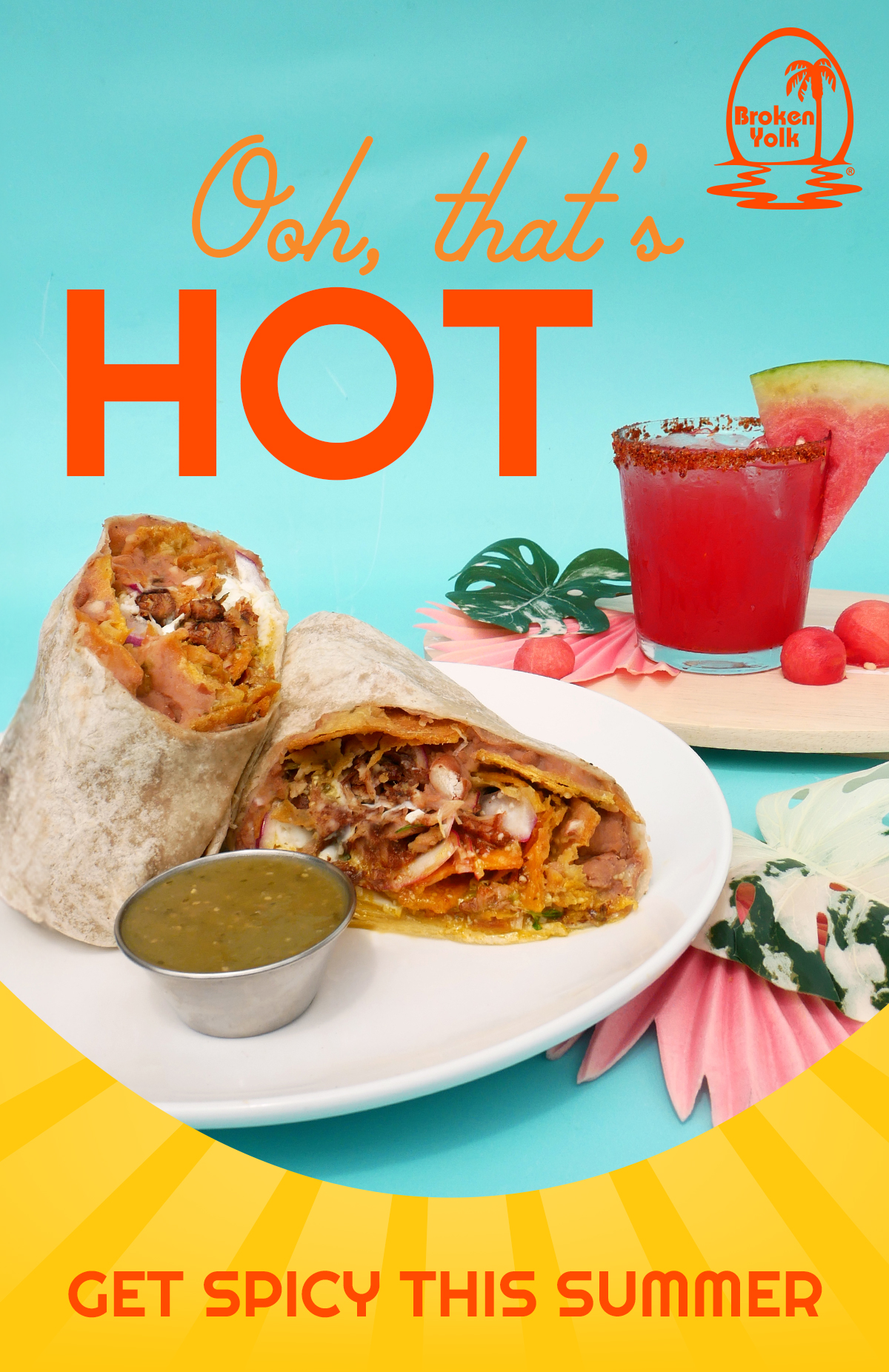 Chilaquiles Burrito? Chilaquiles Burrito 🌯 The Broken Yolk Cafe