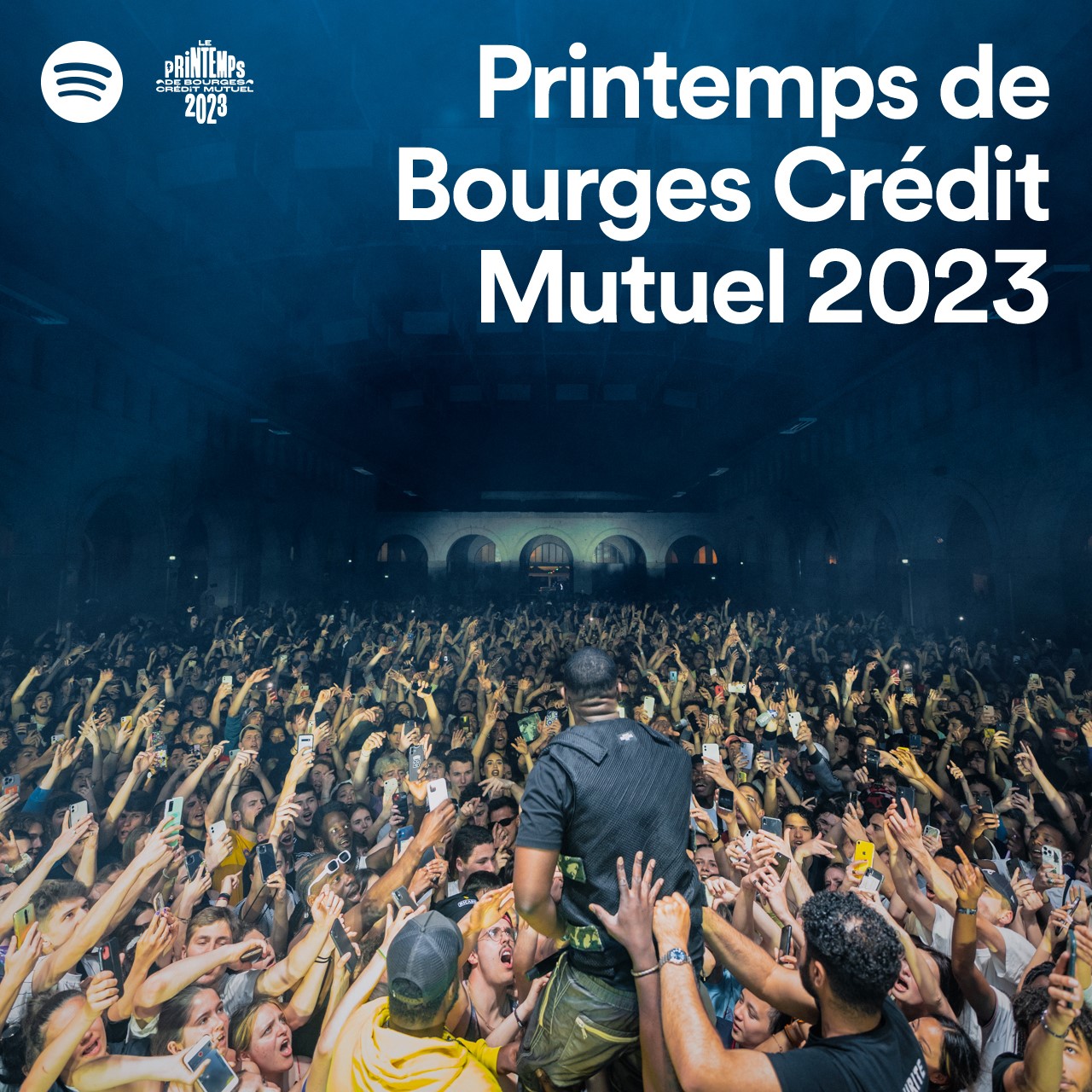 Playlist Spotify du Printemps de Bourges Crédit Mutuel 2023