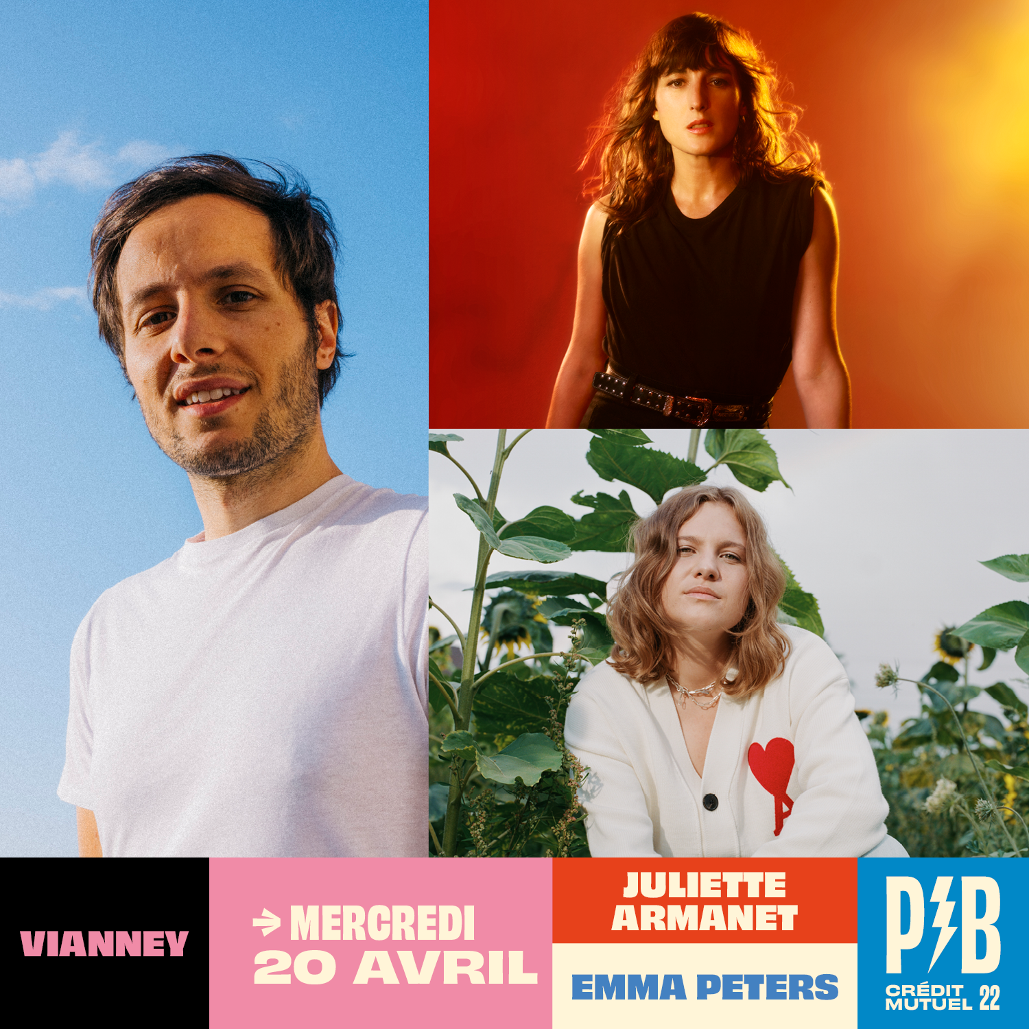 Le W mercredi - Vianney, Emma Peters, Juiette Armanet, 
