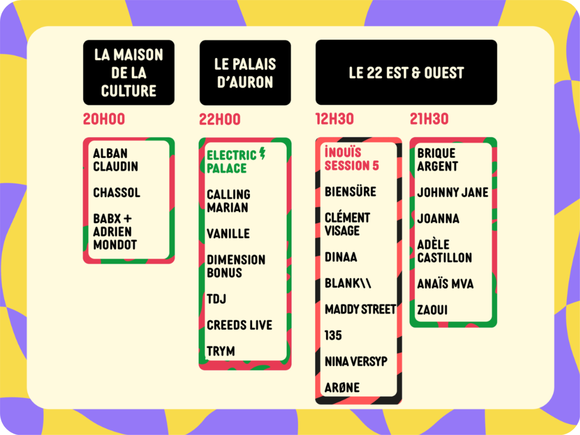 spectacle samedi