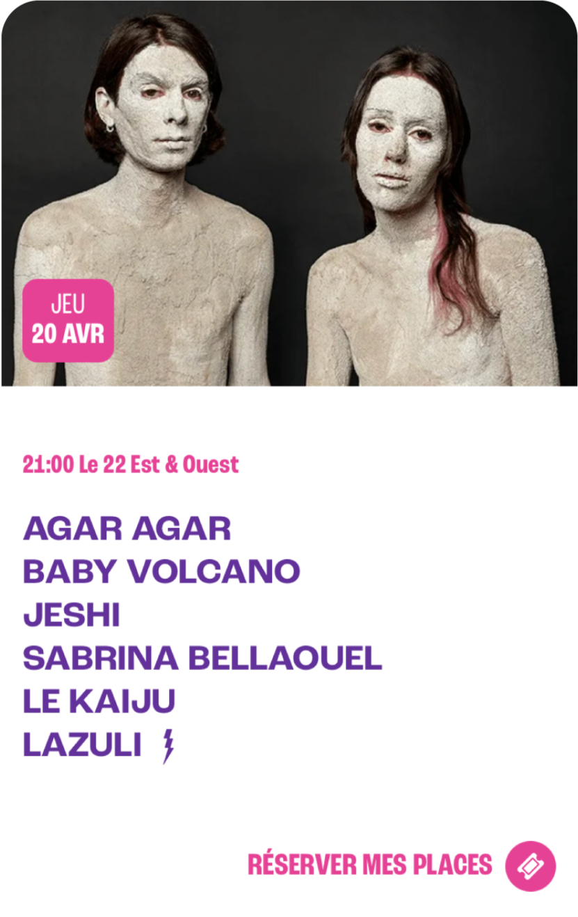 AGAR AGAR / BABY VOLCANO / JESHI / ...